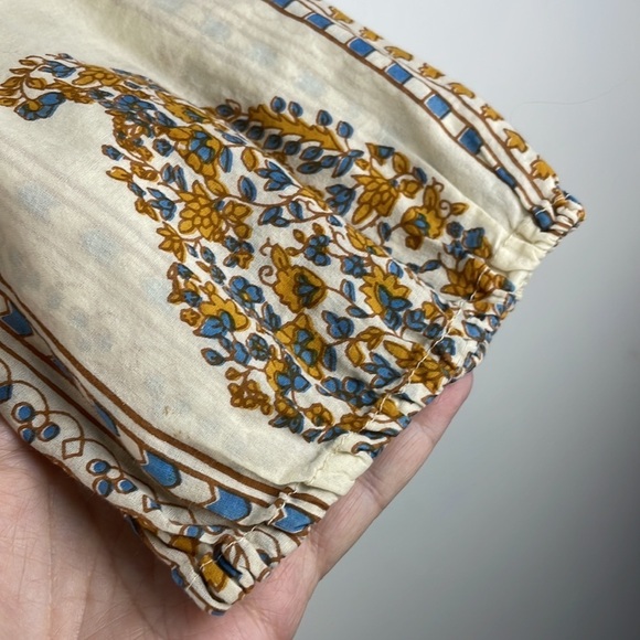 Lucky Brand 100% cotton Top V Neck long sleeve elastic at wrist. Sz Small - Picture 7 of 11